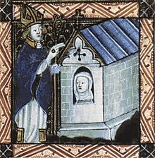 Artist Depiction of Julian of Norwich 